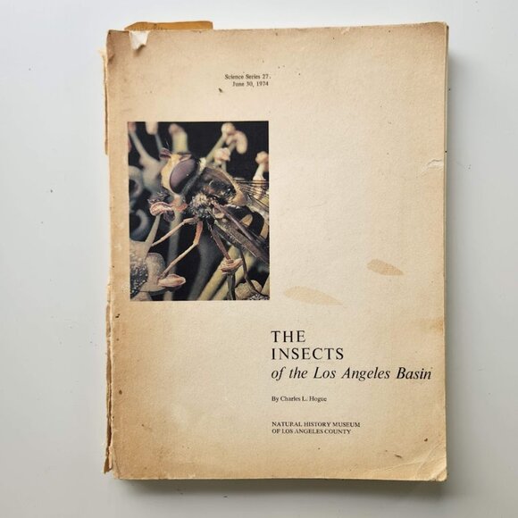 The Insects of the Los Angeles Basin Vintage Book by Charles L. Hogue 19… - Picture 1 of 16